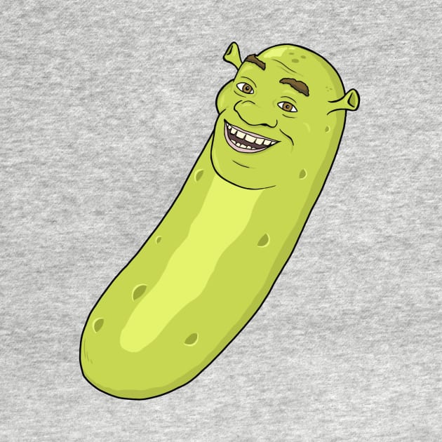 Pickle Shrek by Noah Sturm